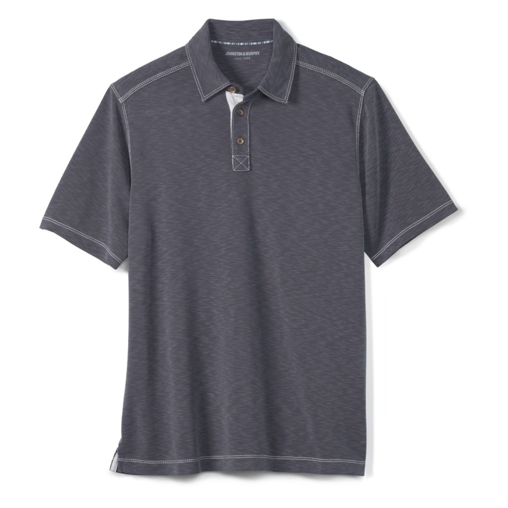 NWOT J&M Vintage Slub Polo